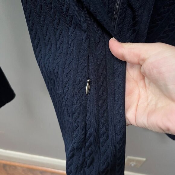 Lucy Cable Knit Full Zip Cardigan Sweater- Size‎ Small - Picture 5 of 6